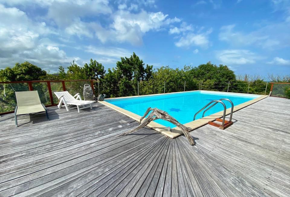 Domaine Macabou Apartment Ле Вауклин Екстериор снимка
